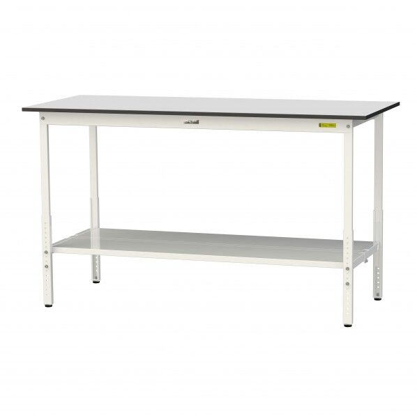 ワークテーブル 高さ調整タイプ 全面棚板