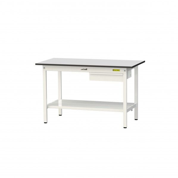 ワークテーブル 固定式 キャビネット付