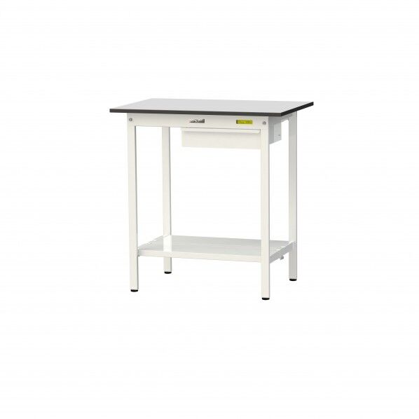 ワークテーブル 固定式 キャビネット付