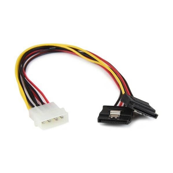 PC電源ケーブル/LP4 - SATA電源分岐/30cm/4 - 15ピン/メス-オス/ペリフェラル 電源 コネクター PYO2LP4LSATA   1本