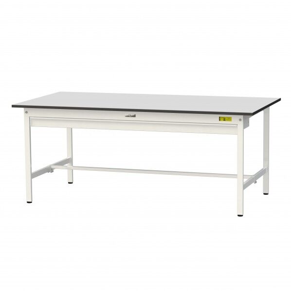 ワークテーブル 固定式 ワイド引出し付