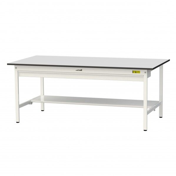 ワークテーブル 固定式 ワイド引出し付