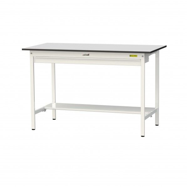 ワークテーブル 固定式 ワイド引出し付