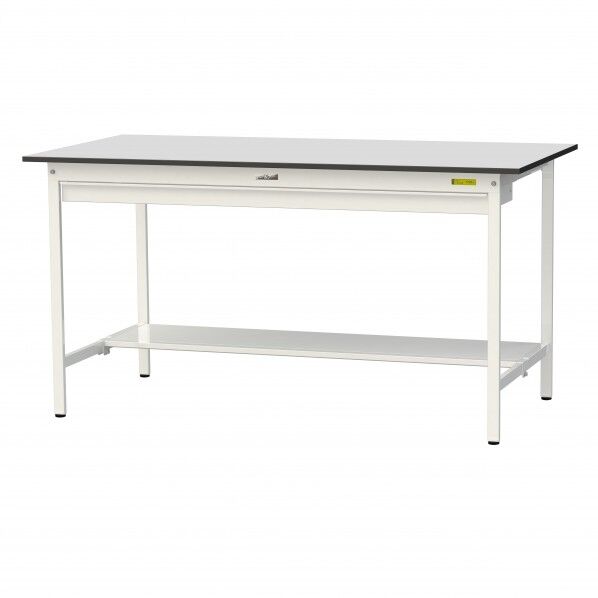 ワークテーブル 固定式 ワイド引出し付