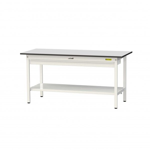 ワークテーブル 固定式 ワイド引出し付