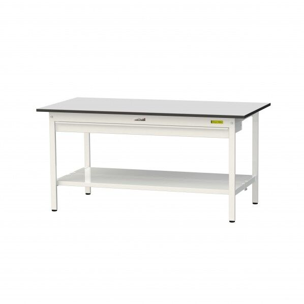 ワークテーブル 固定式 ワイド引出し付