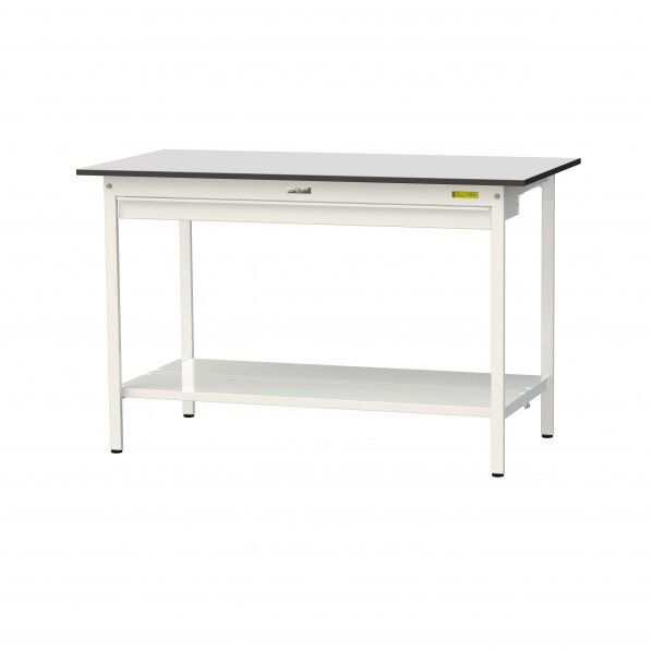 ワークテーブル 固定式 ワイド引出し付