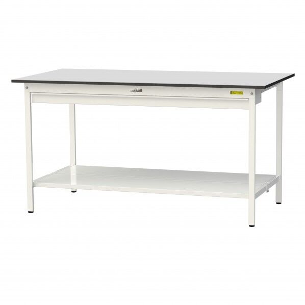 ワークテーブル 固定式 ワイド引出し付