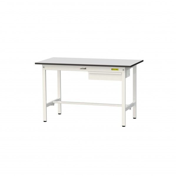 ワークテーブル 固定式 キャビネット付