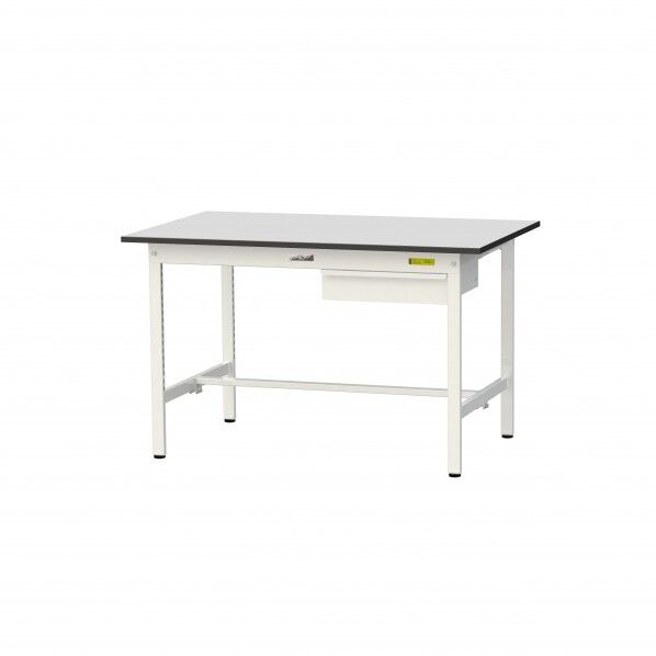 ワークテーブル 固定式 キャビネット付