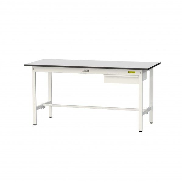 ワークテーブル 固定式 キャビネット付