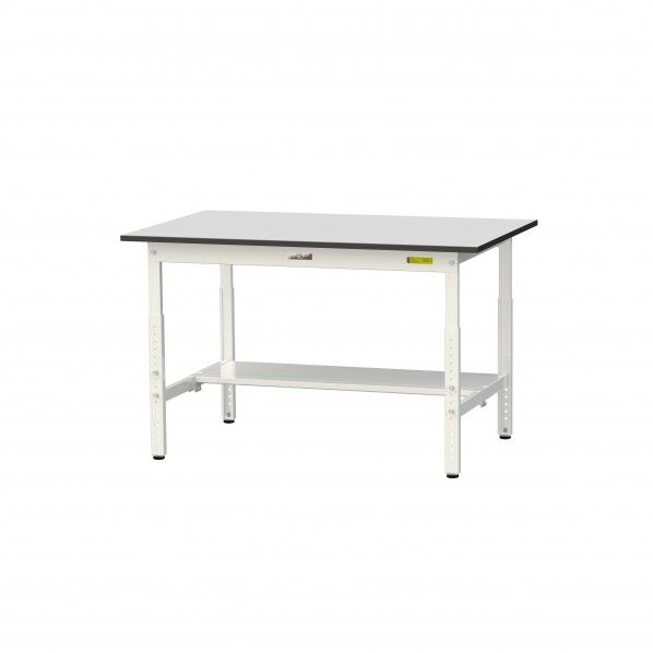 ワークテーブル 高さ調整タイプ 半面棚板