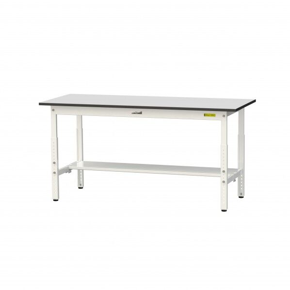 ワークテーブル 高さ調整タイプ 半面棚板