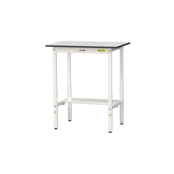 ワークテーブル 高さ調整タイプ 半面棚板