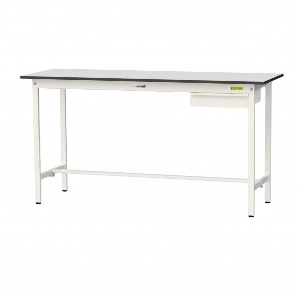 ワークテーブル 固定式 キャビネット付