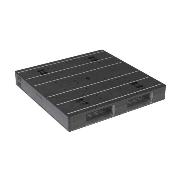 プラスチックパレット 840003 LX-1111D2黒
