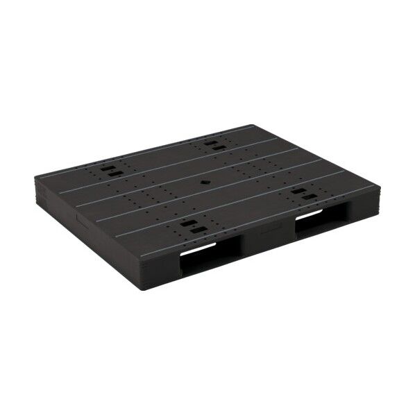 プラスチックパレット 840009 LXー1114D2黒