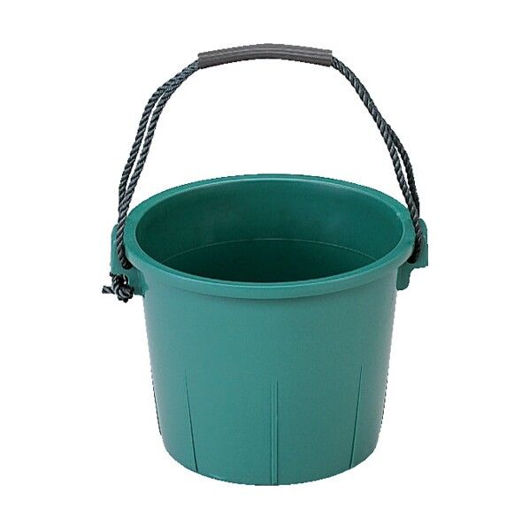 タフバケツ(ロープ持手) 401501 緑
