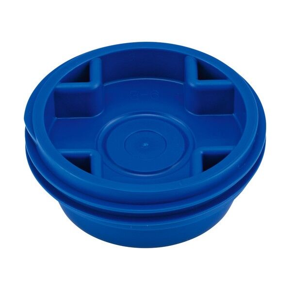 ※法人専用品※サンコー プラスチックドラムPDC3シリーズ用 804591 プラグ6型青 SK-804591-BL 1点