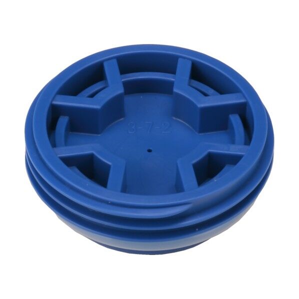 ※法人専用品※サンコー プラスチックドラムPDC3シリーズ用 804937 プラグ7型ー2青 SK-804937-01-BL 1点