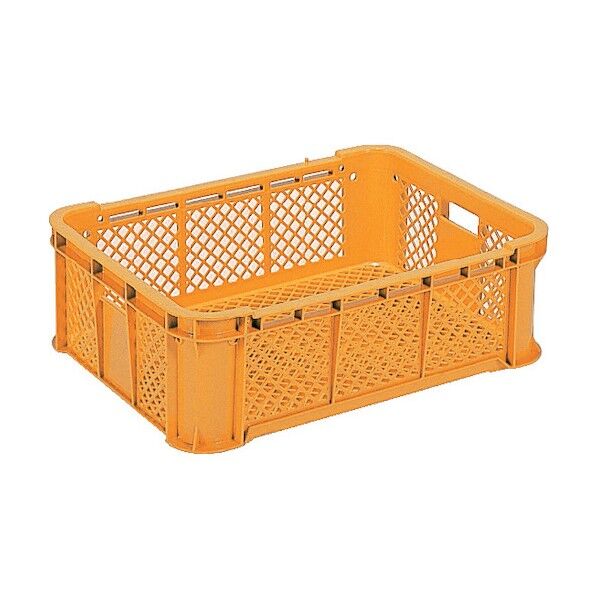 ※法人専用品※サンコー スタッキングコンテナー 104607 サンテナーB＃40-4 オレンジ 44.9L オレンジ 10460700OR301 1点...