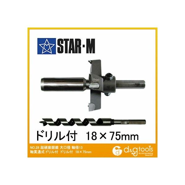 超硬座掘錐(大口径) ドリル付