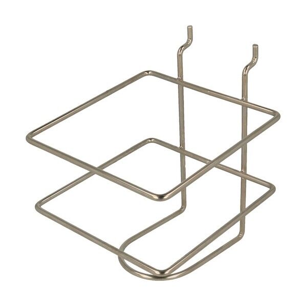 有孔ボード用 ボトルホルダースクエア 100×100 ピッチ25mm 4979874193469 1点x2個