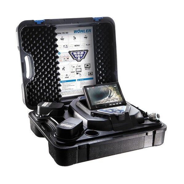 先端可動型配管検査カメラ