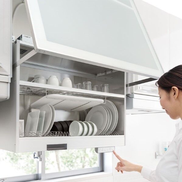 電動昇降吊戸棚(乾燥機能付) 幅75cm KEL-C075D36 1点