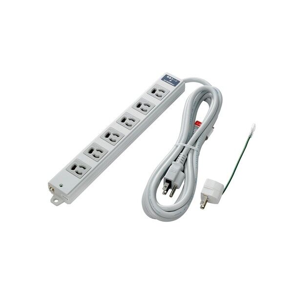 事務所向けタップ 6個口  耐雷サージ機能付 3m OAT-JP63SH 1個