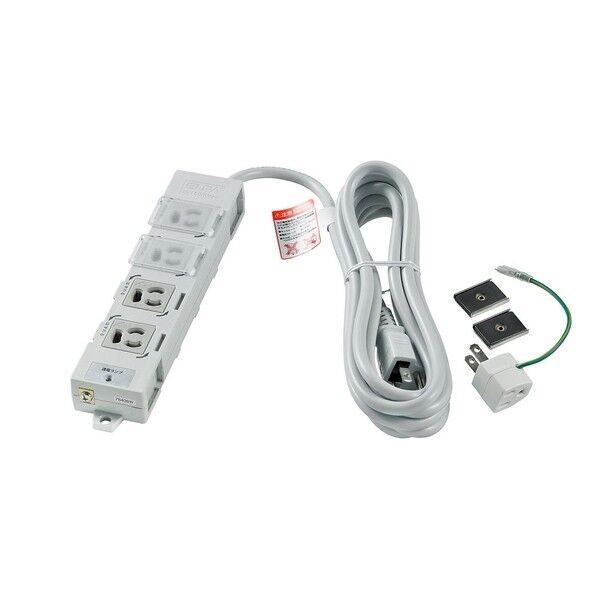 カバー付事務所向けタップ 4個口 3m OAT-JPC43B 1