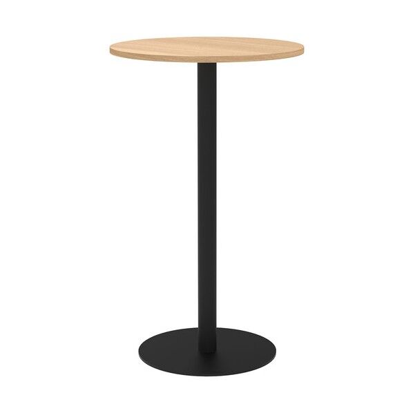 リスタ カフェテーブル ハイ 丸形 φ600 オーク