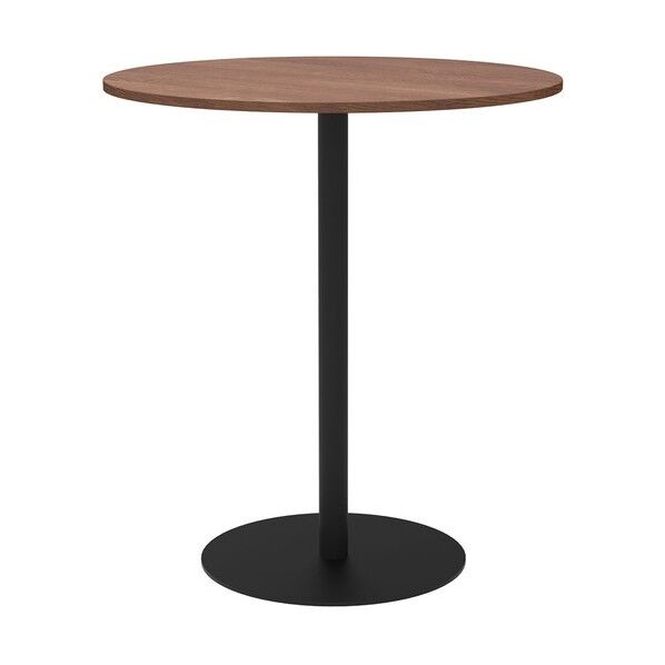 リスタ カフェテーブル ハイ 丸形 φ900 ウォルナット