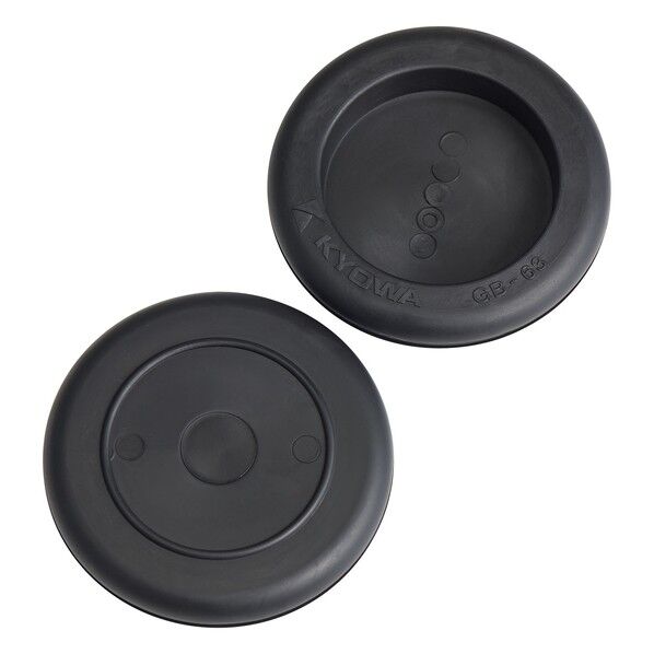 絶縁ゴムブッシング 溝径63mm 2個入 便利グッズ(文具・OA機器) GB-63H 1個