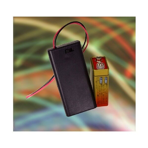 SW付カバー付電池ボックス9V 便利グッズ（文具・OA機器） UM-SC006NH 1個