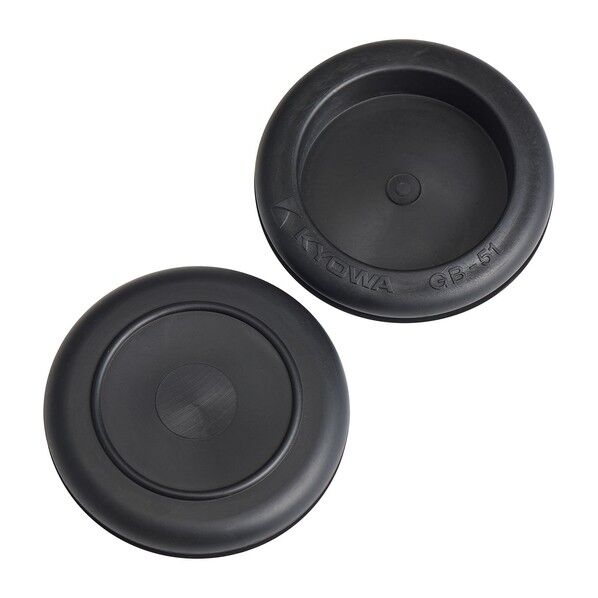 絶縁ゴムブッシング 溝径51mm 2個入 便利グッズ(文具・OA機器) GB-51H 1個