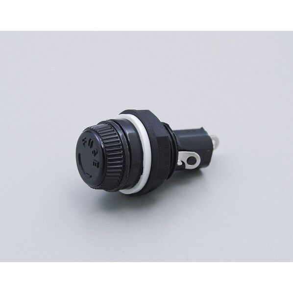 ヒューズホルダー 20mm用 パネル取付型 便利グッズ(文具・OA機器) FH-P20H 1個