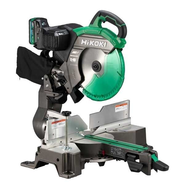 HiKOKI(ハイコーキ) 36V コードレス卓上スライド丸のこ フルセット 305mm アグレッシブグリーン C3612DRA(WPZ) 1台...