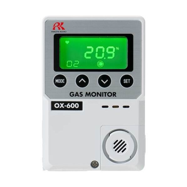 小型酸素モニターOX-600(C)(0-25vol%)一体型 AC100V仕様 OX600C-AC100V 1点