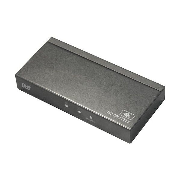 4K60Hz対応 1入力2出力 HDMI分配器 RS-HDSP2P-4KZ 1点