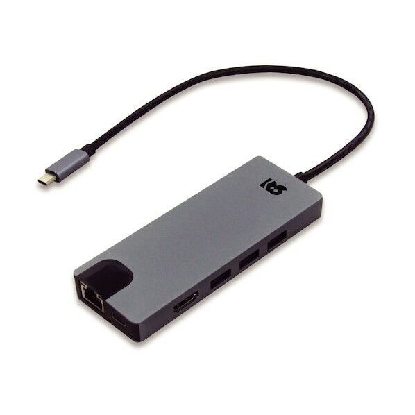 USB Type-C マルチアダプター(4K60Hz・PD対応・30cmケーブル)
