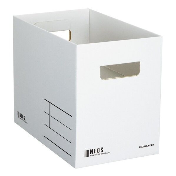  収納ボックス(NEOS)（Mサイズ）ホワイト W204 D324 H265 A4-NEMB-W 1個...