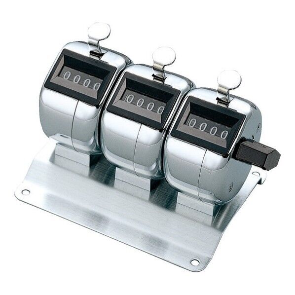 数取器3連式 W91・D70・H67 W91 D70 H67 CL-203 1個...