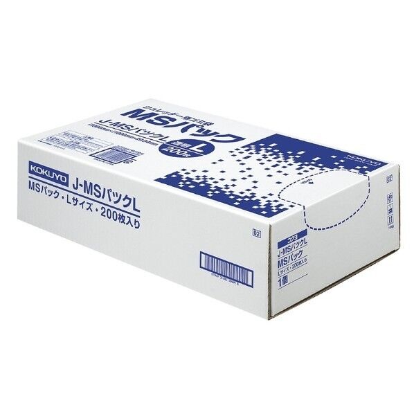 シュレッダー用ゴミ袋MSパックL 1000×1000mm 200枚入 W1000 D1000 H0 J-MSパツクL 1個...