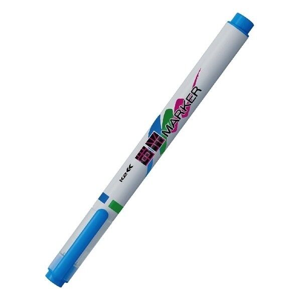  蛍光マーカー(K2)太字4.0mm･10本入･ライトブルー W11 D14 H138 K2PM-L1BX10 1個...