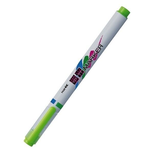 蛍光マーカー(K2)太字4.0mm・10本入・ライトグリーン W11 D14 H138 K2PM-L1GX10 1個...