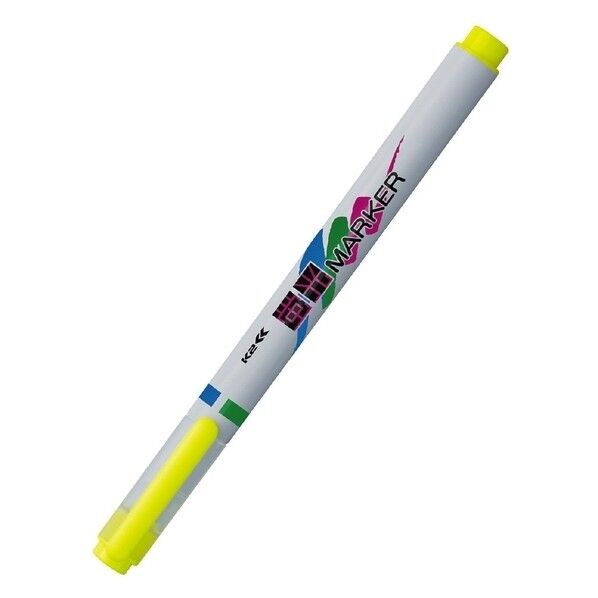  蛍光マーカー(K2)太字4.0mm･10本入･イエロー W11 D14 H138 K2PM-L1YX10 1個...