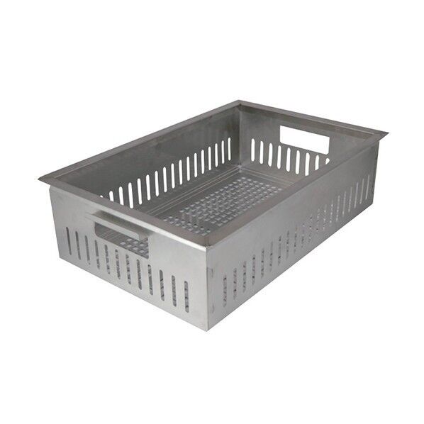 ※法人専用品※スギコ産業 18-8 軽量ステンレスコンテナ 底面高通気タイプ 515×340×H150mm ST-1A150 1個...