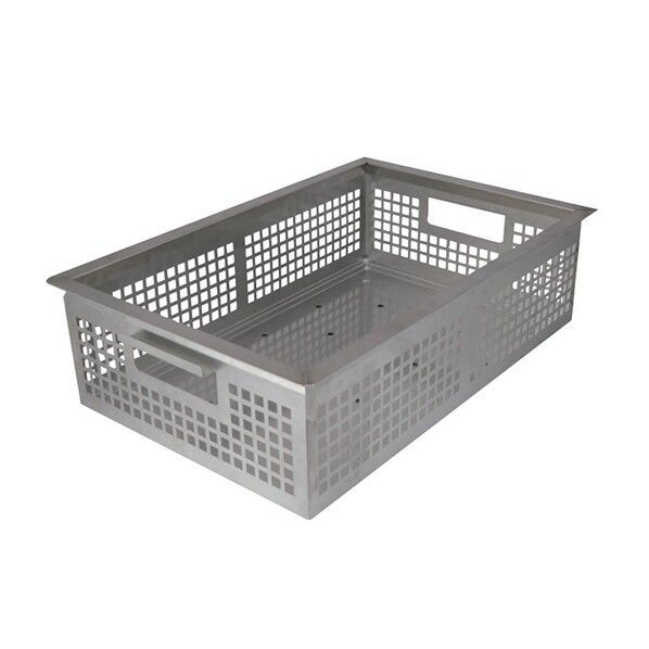 ※法人専用品※スギコ産業 18-8 軽量ステンレスコンテナ 側面高通気タイプ 515×340×H150mm ST-2A150 1個...