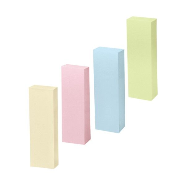 プラス 861280ふせん75×25mm混色百枚 P510JM40 P510J-M-40 40冊